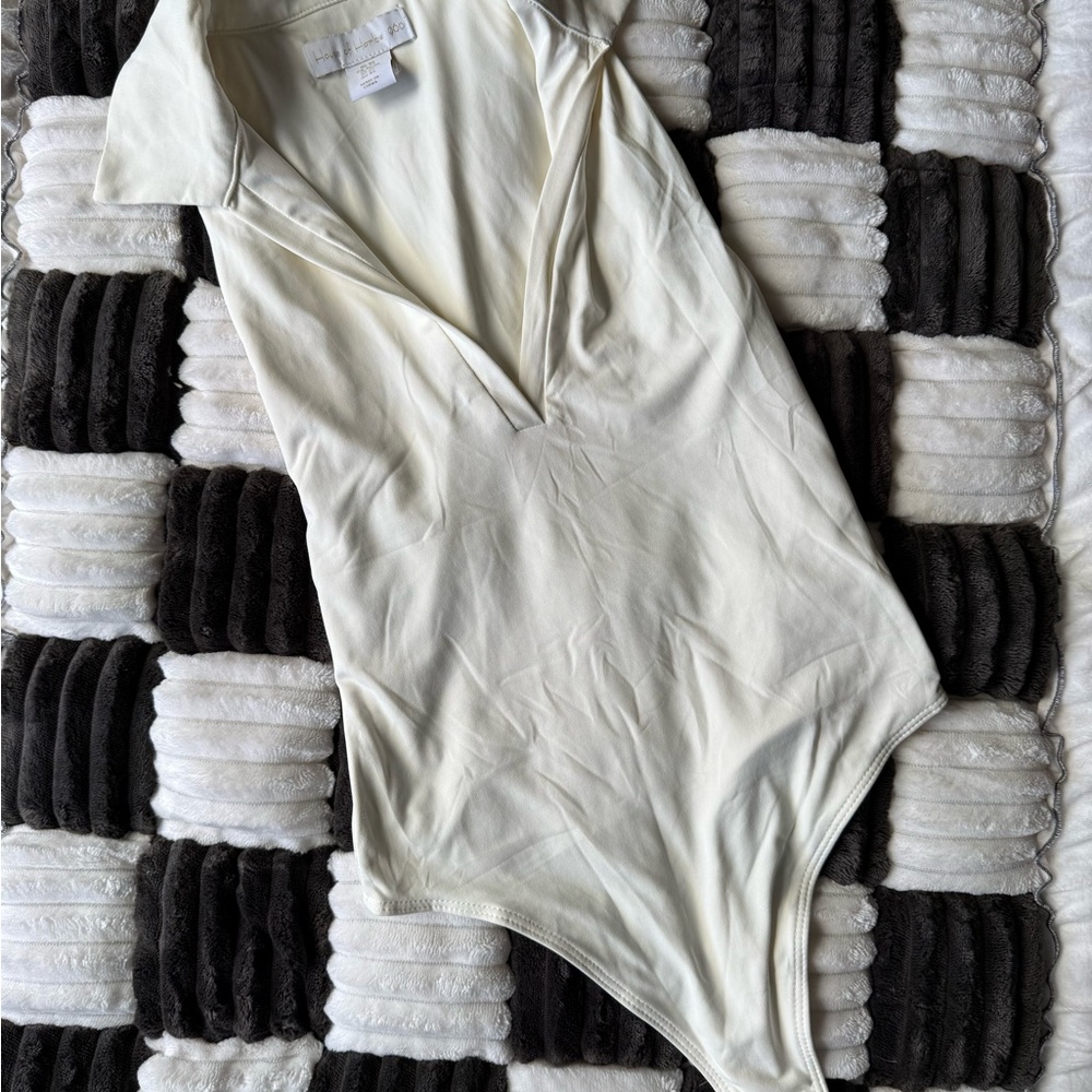 Elegant Cream Women's Bodysuit